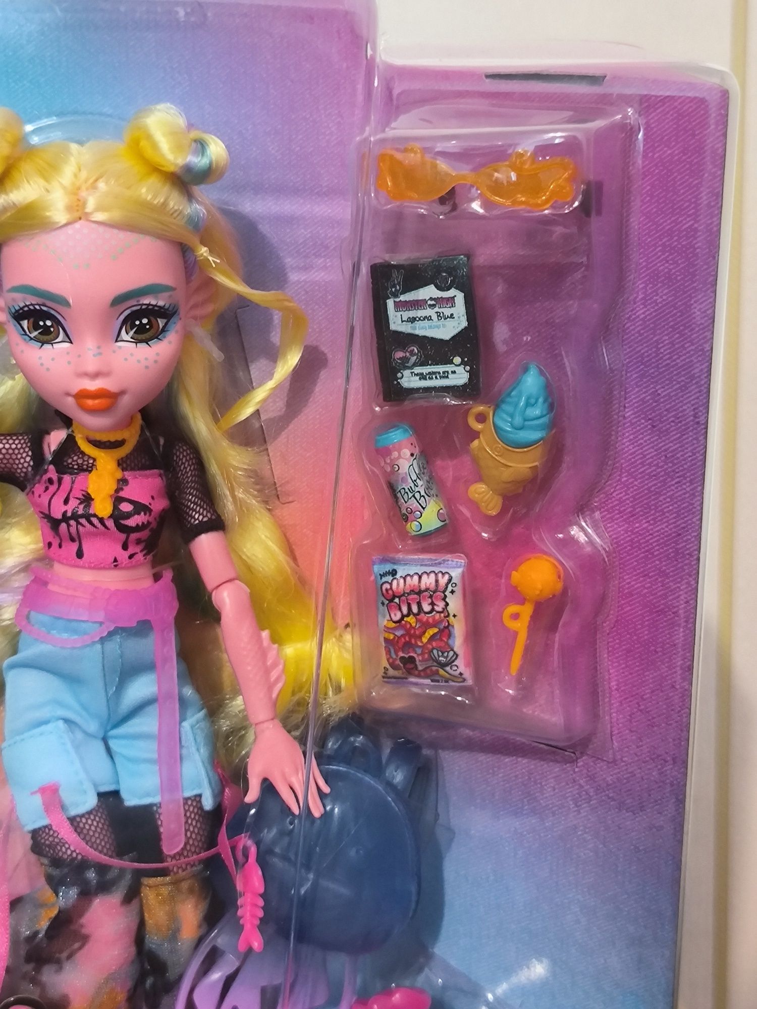 Monster High Lagoona Blue Лялька Монстер Хай Лагуна Блю з вихованцем
