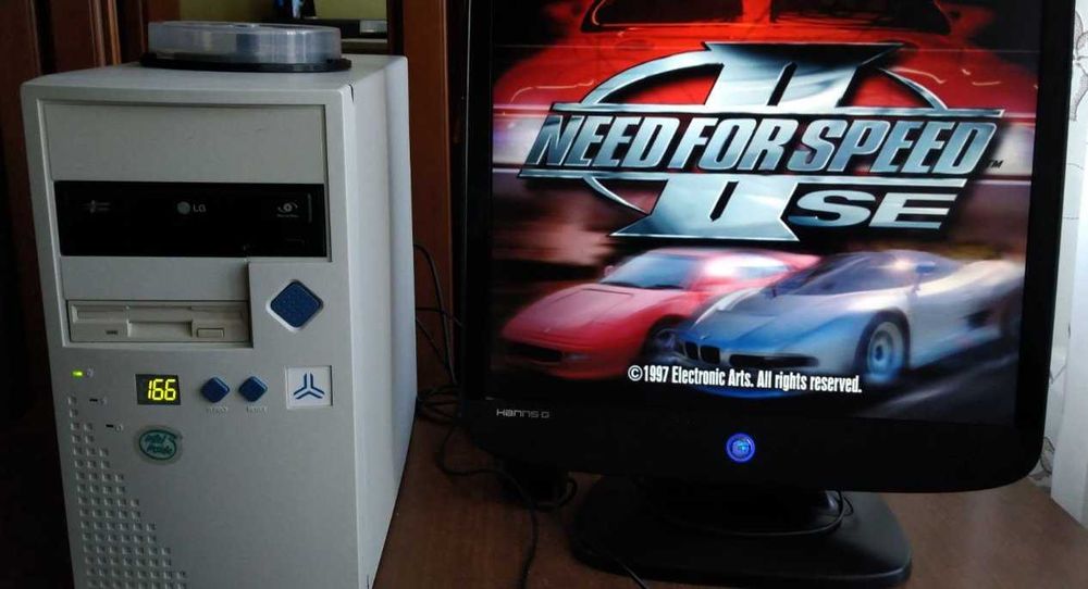 Ретро ПК 1995 MMX 166 | ATI 3D Rage II | AWE64 для DOS / Win98