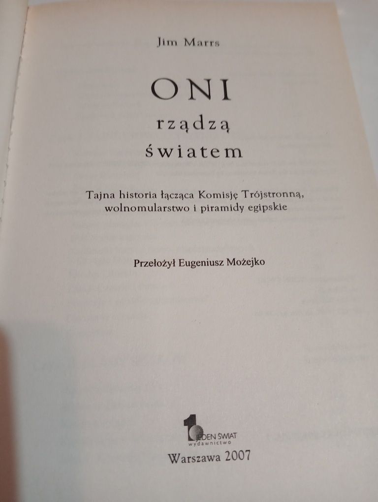 Oni rządzą światem - Jim Marrs