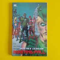 Livro DC Comics Justice League Rise and Fall