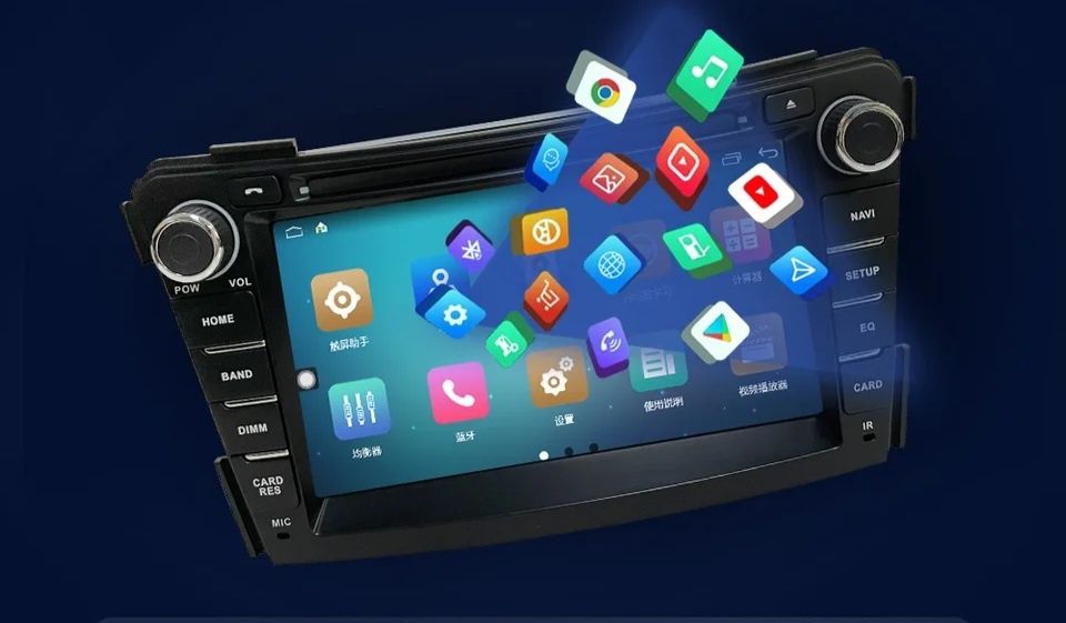 Radio nawigacja HYUNDAI I40 Android Auto Navi GPS