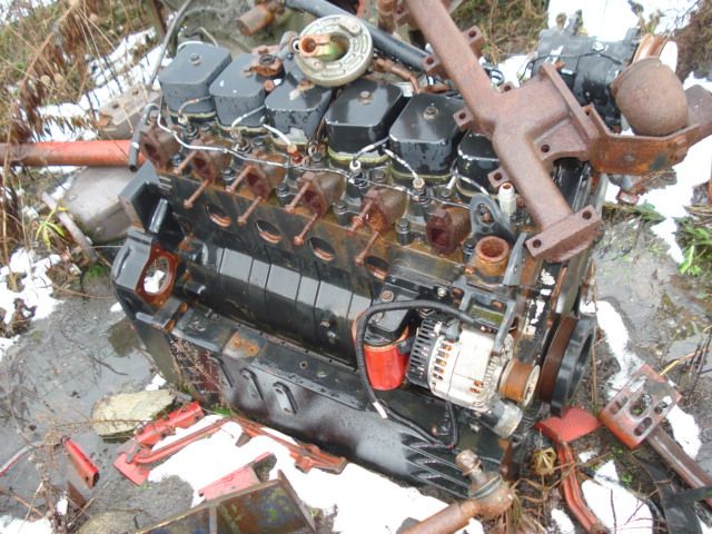 silnik case 5130 uszkodzony