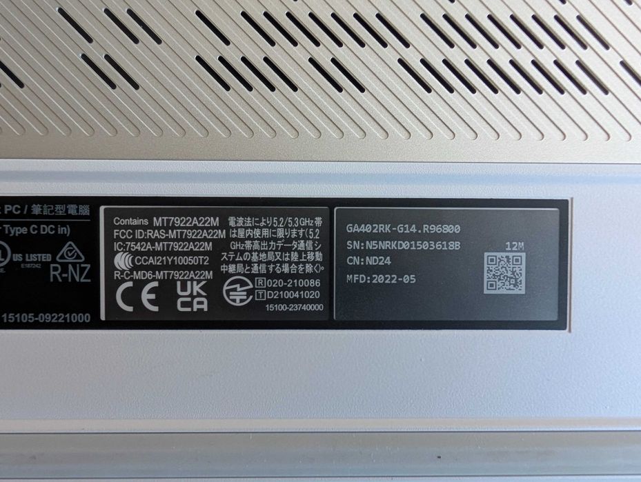 Asus Rog Zephyrus G14 6900HS 6800HS 16Gb 1Tb