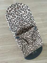 Babybjorn Leżaczek Bujaczek Bliss Cotton Beż Beige Leopard Panterka