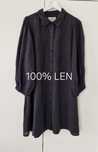 Part Two lniana sukienka oversize