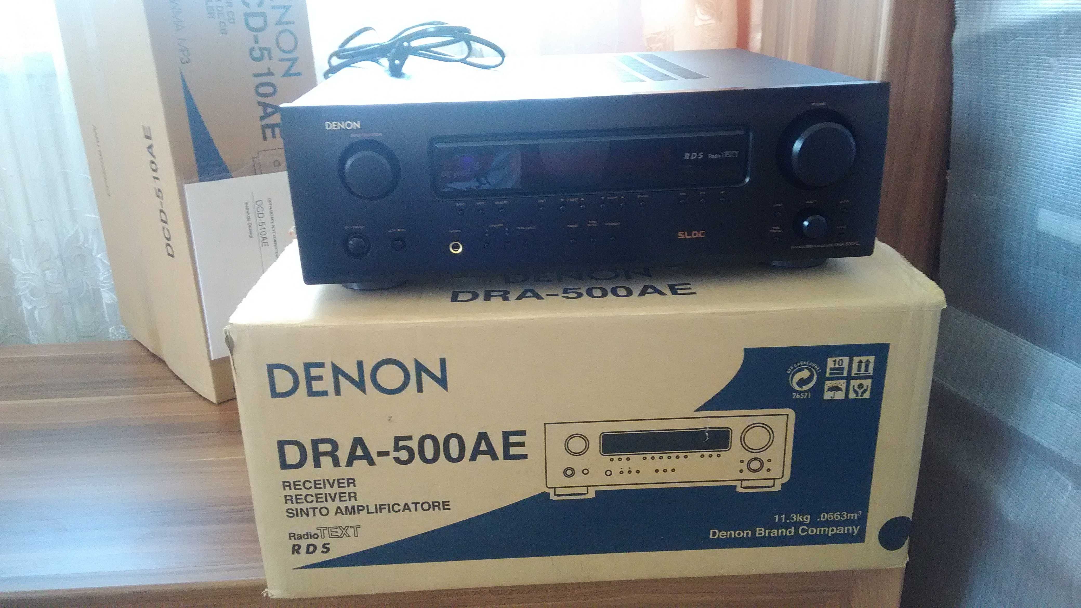 Новий стереоресівер Denon DRA 500 AE.