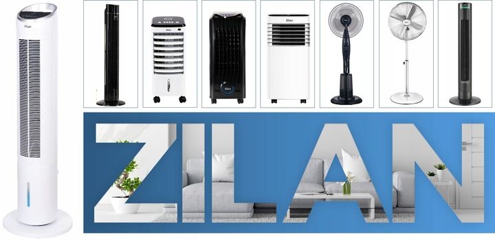 Wentylator Klimator Klimatyzer 60w Jonizacja Kolumnowy Smartfon Tuya W