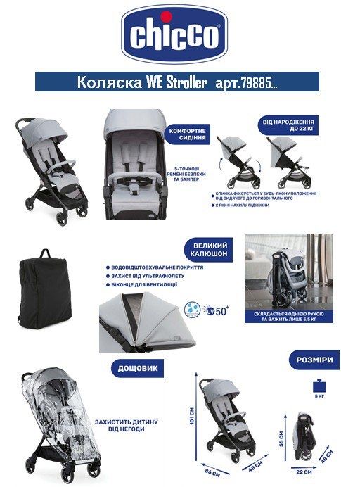 Коляски для дітей Chicco