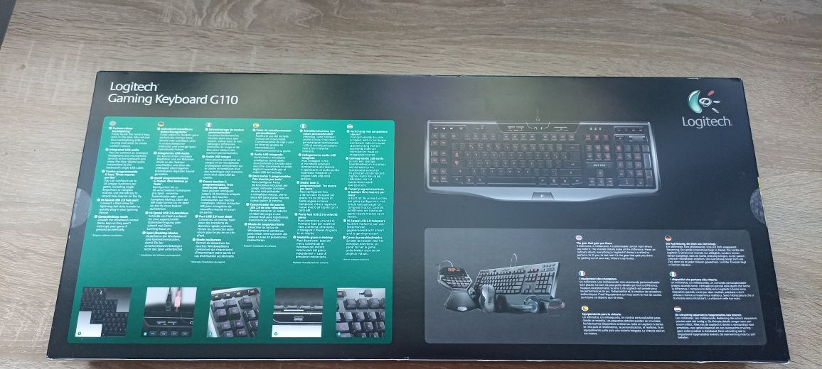 Klawiatura Logitech g110 nowa