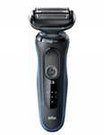 outlet golarka foliowa braun series 5 51b1000s niebieski akumulatorowe