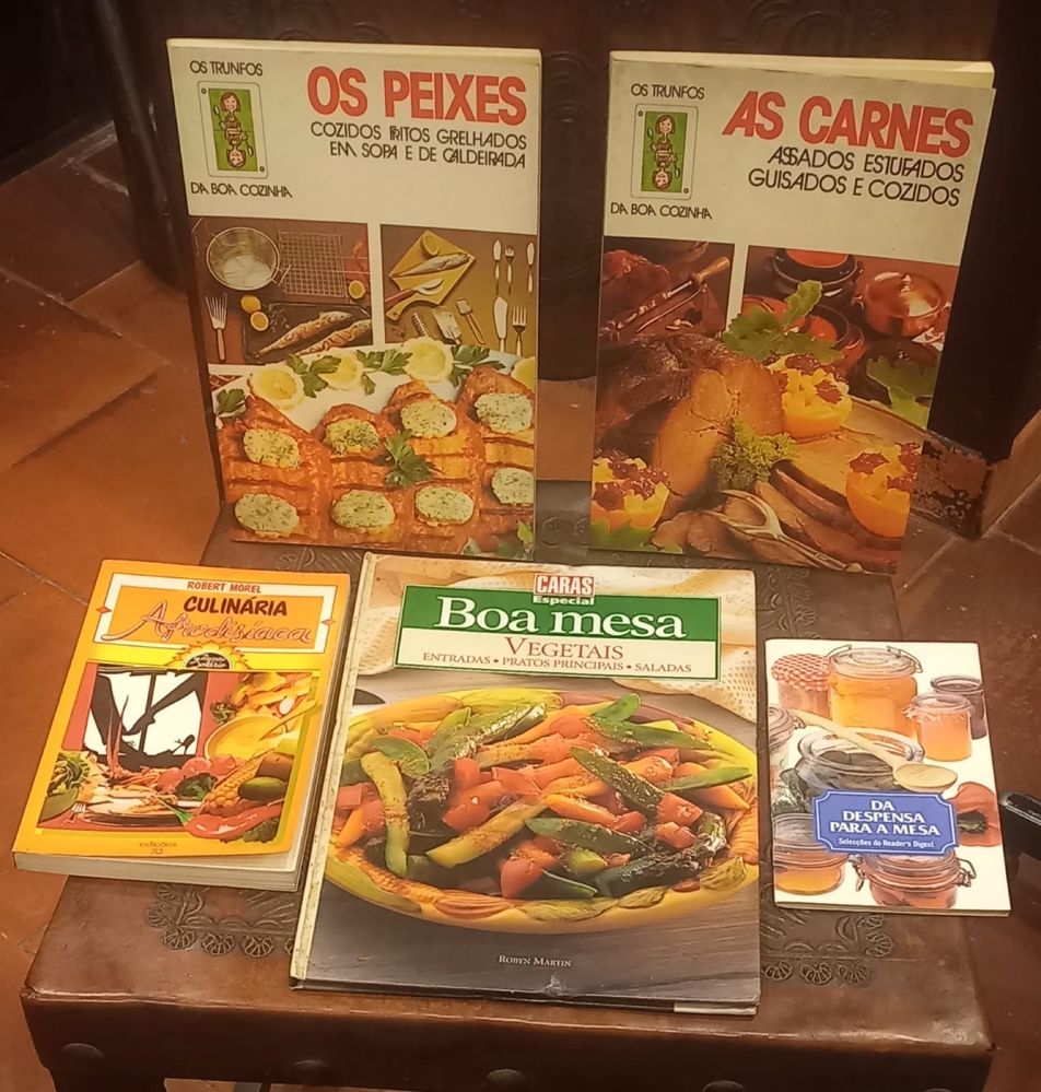 18 livros de Culinária