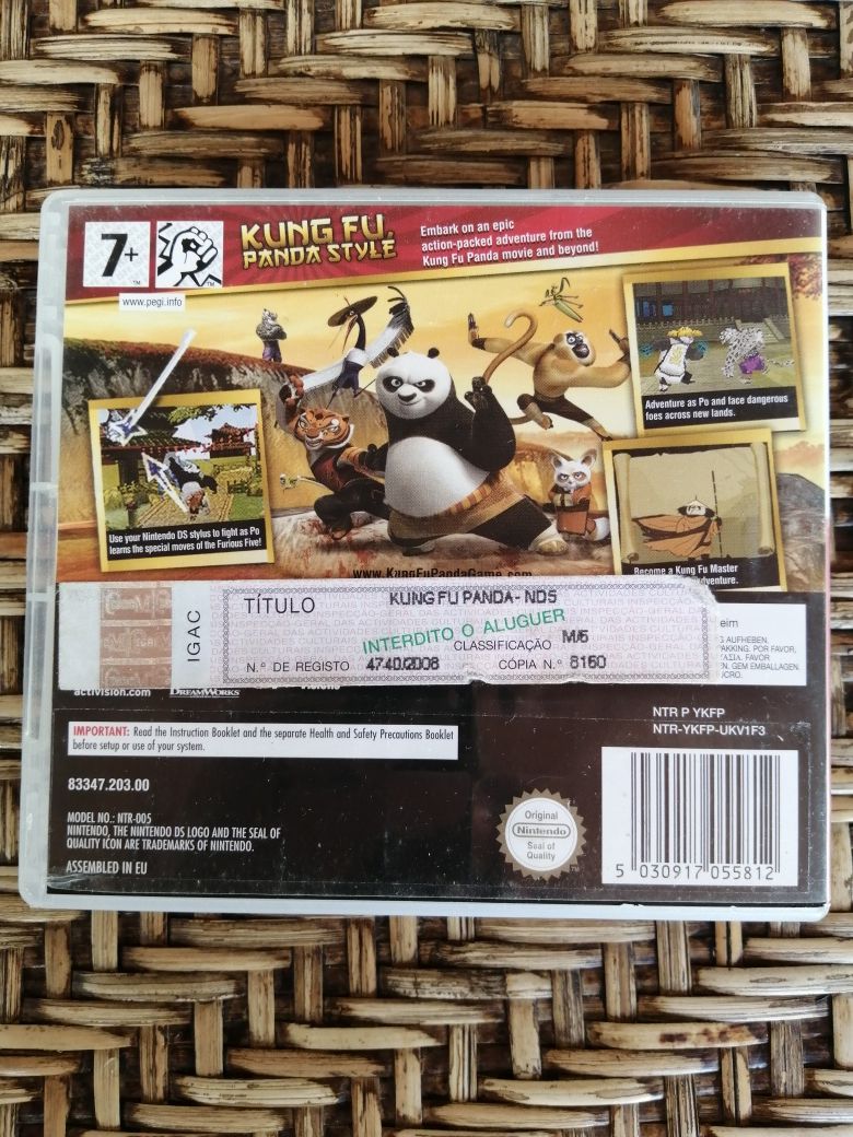 Jogo Nintendo DS Kung Fu Panda, DreamWorks