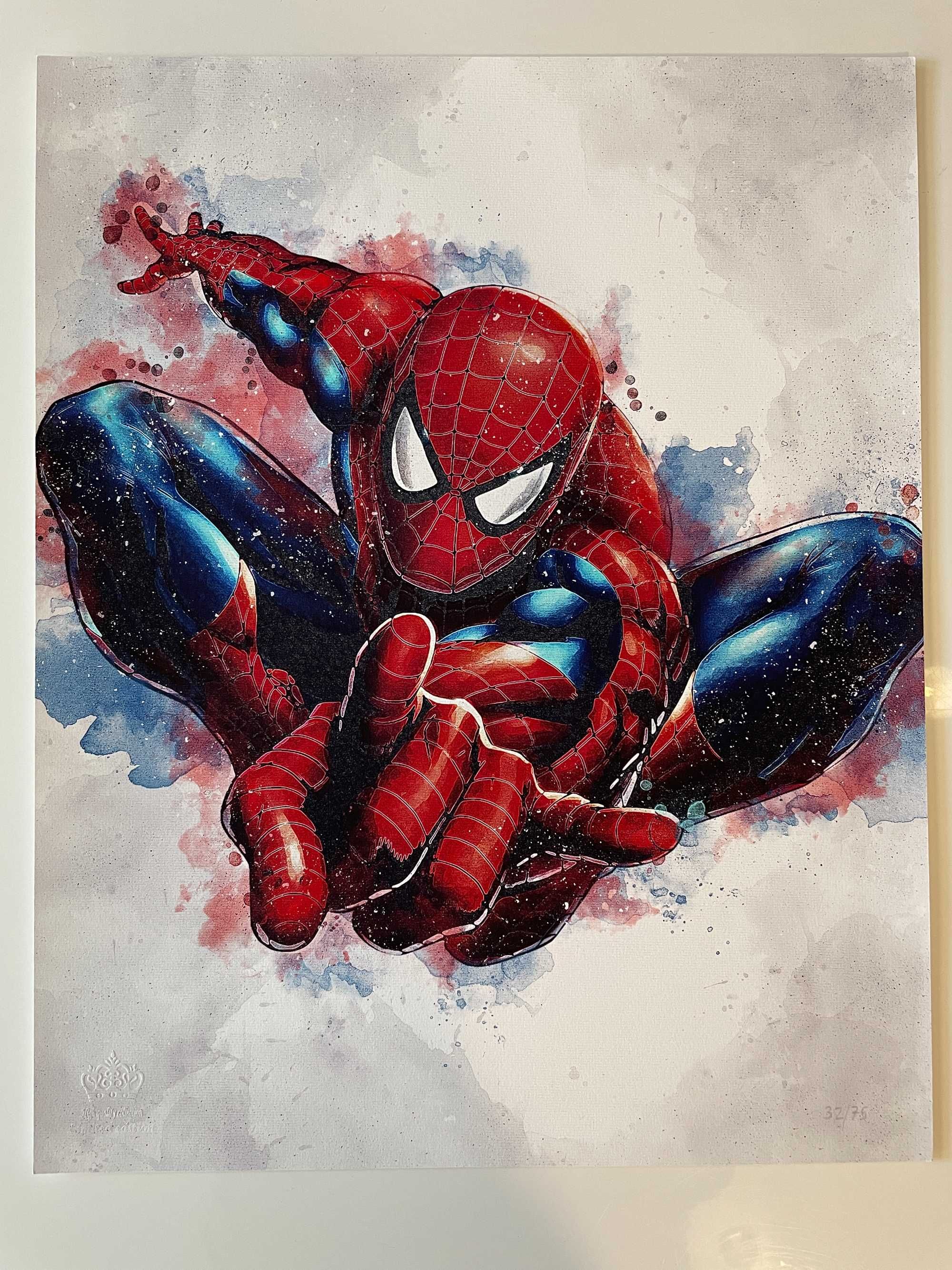 Spiderman, grafika, plakat Marvel Cinematic Universe