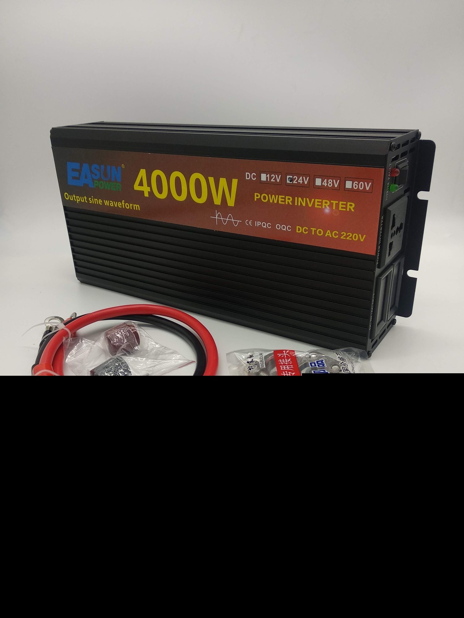 Novo - Inversor 2000 w / 4000 w (24V para 220 V)