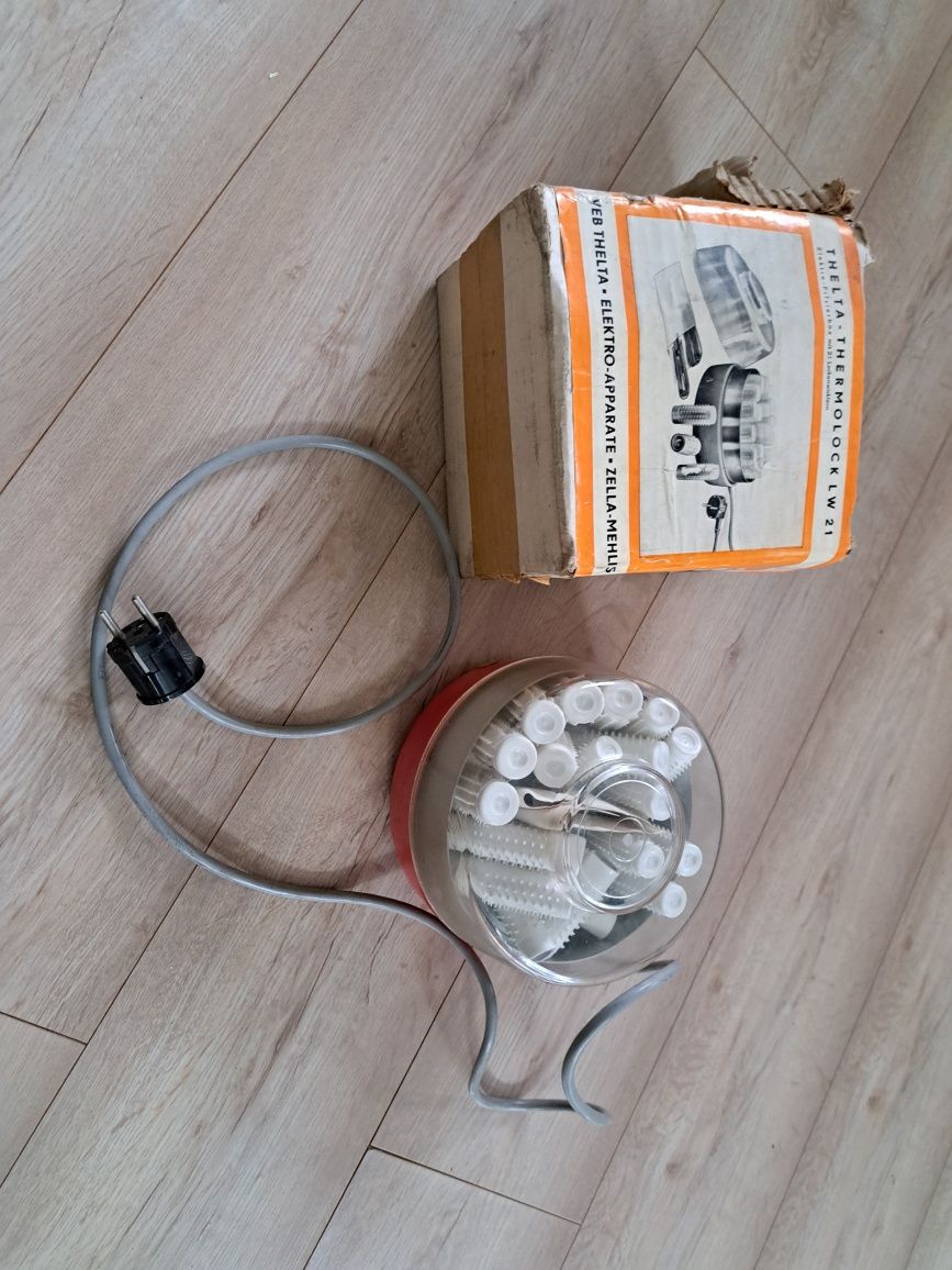Lokówka Thelta Thermolock LW 21 PRL DDR NRD kolekcjonerska