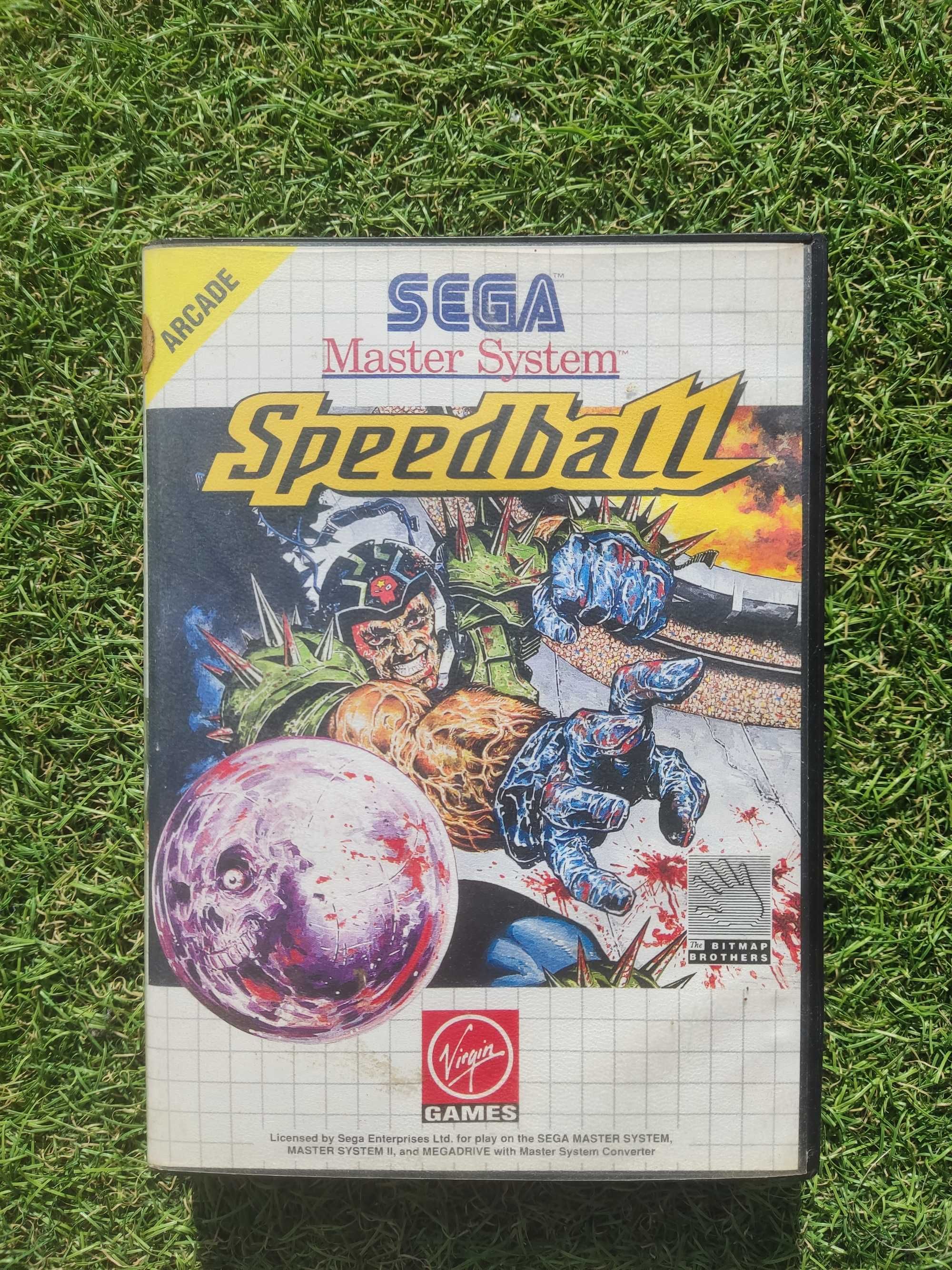Speedball - Sega Master System | Jogo Retro Completo com Manuais