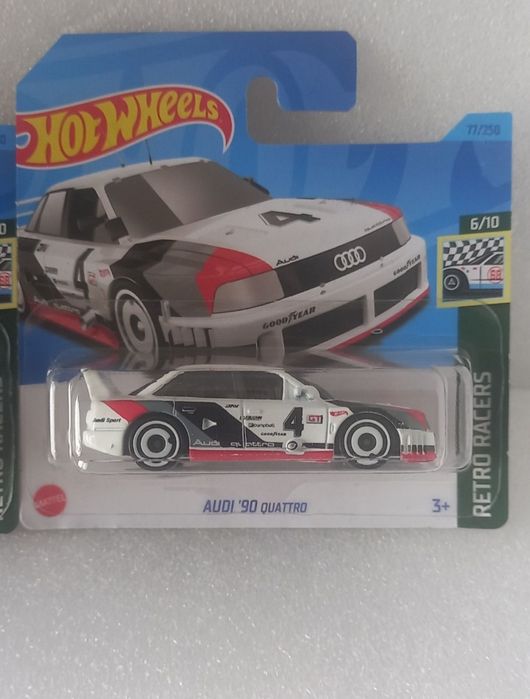 2 hot wheels audi 90 quattro