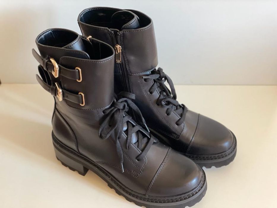 Ботинки DKNY кожа