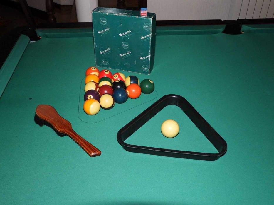 Mesa de Bilhar como mesa de pingue-pongue ou mesa de jantar.