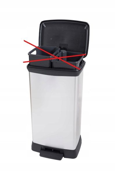 kosz na śmieci curver deco duo