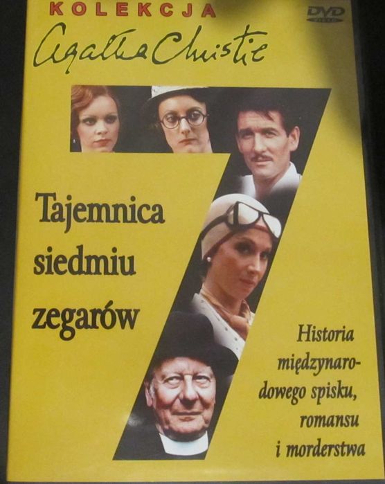 Tajemnica siedmiu zegarów Agatha Christie dvd