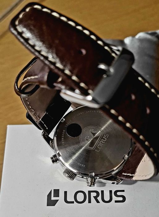 RELÓGIO LORUS QUARTZ CRONÓGRAFO AÇO INOXIDÁVEL MOSTRADOR AZUL