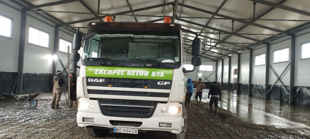 Доставка бетону, виготовлення бетону тернопіль