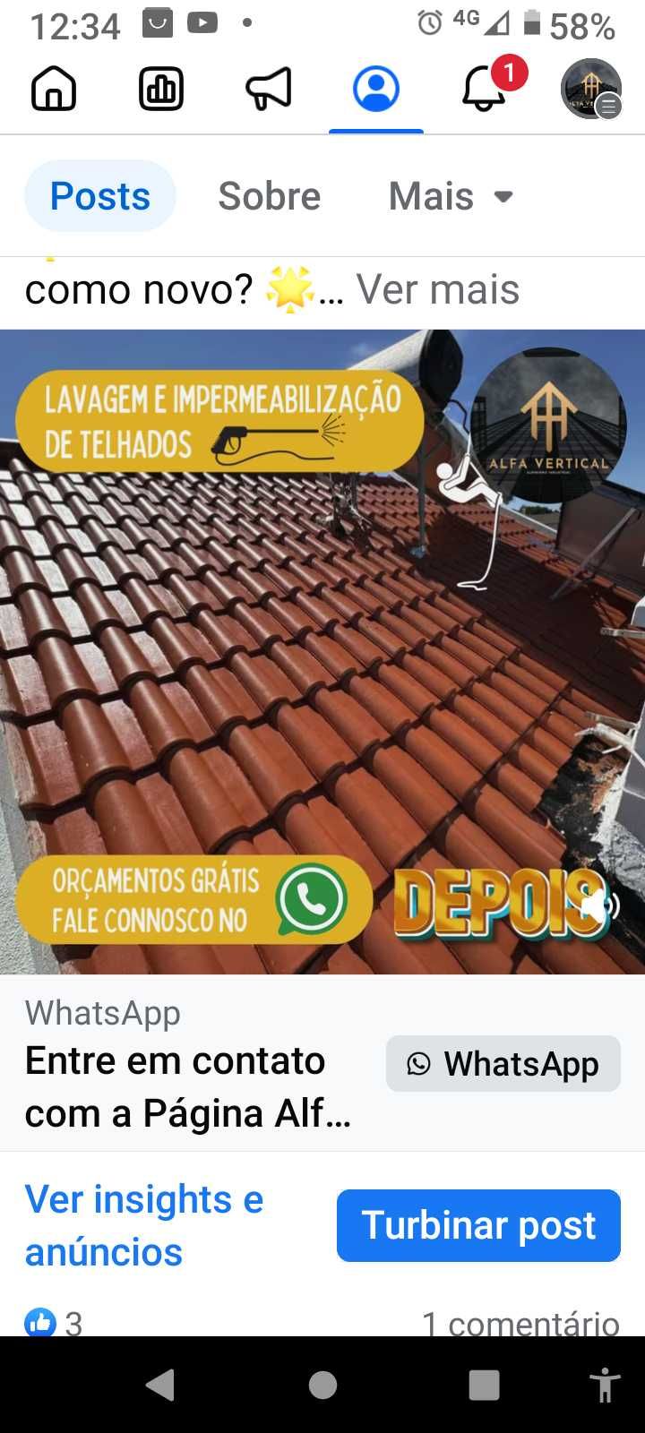 Reabilitação de Telhados e fachadas de prédios
