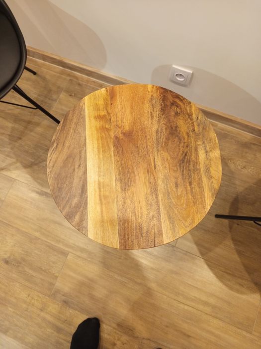 Stolik kawowy z drewna mango - loft,hadmade, industrial