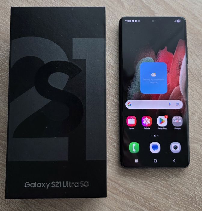 Samsung S21 Ultra 5G 256GB - uszkodzone USB-C