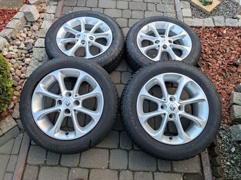 4x100 15 Cali Koła Alu 185/60/15-165/65/15 Renault Twingo tpms
