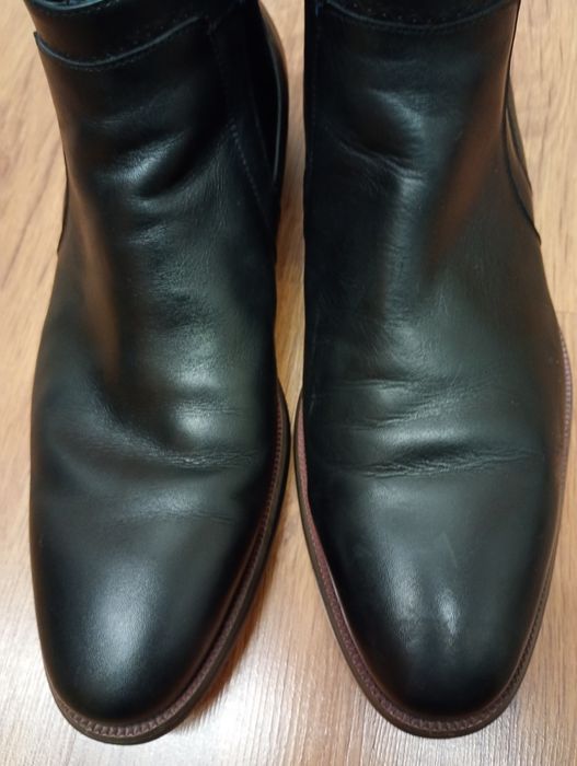 Męskie botki/sztyblety 43 skóra