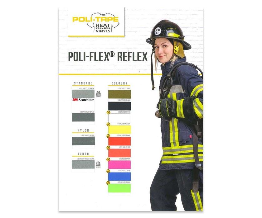 Folia termotransferowa odblaskowa na odzież Turbo Reflex 4783 PoliTape