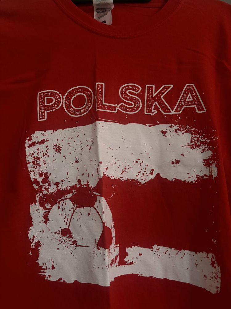 T- shirt z ciekawym nadrukiem Polska