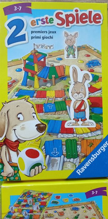 Дві перших гри. Zwei erste spiele. Ravensburger