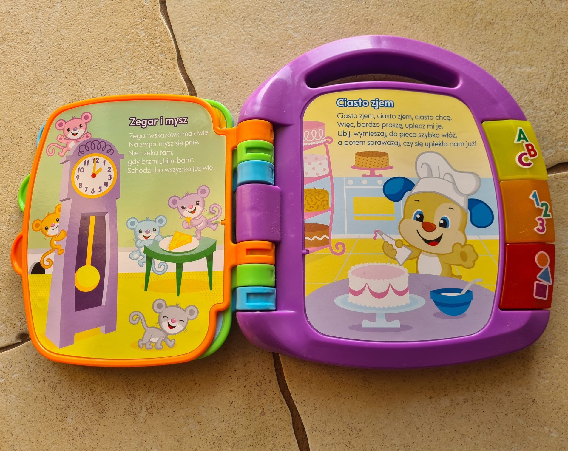 Interaktywna książeczka Fisher Price