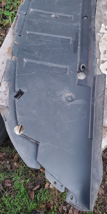 Защита/губа переднего бампера Рено Сценик/Гранд Сценик 2003-2010 г.в.