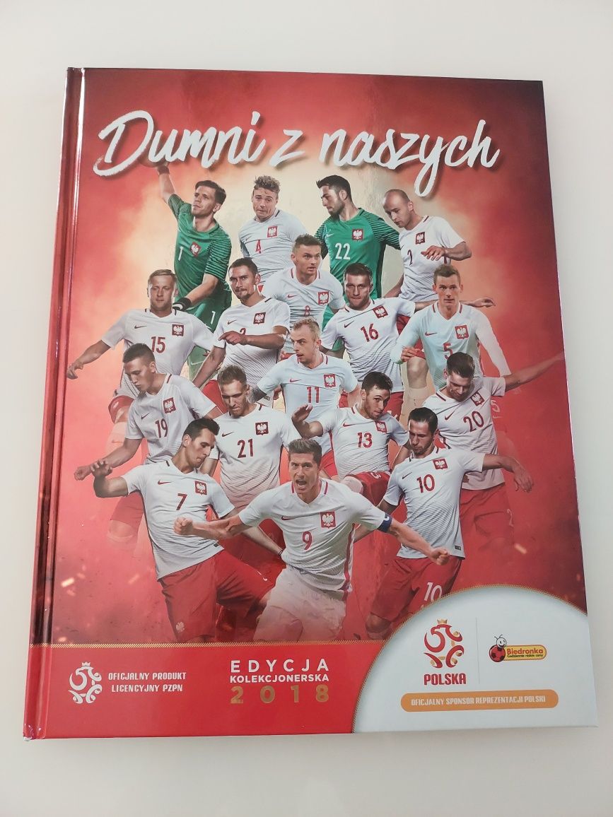 Album / katalog na karty piłkarskie Dumni z naszych