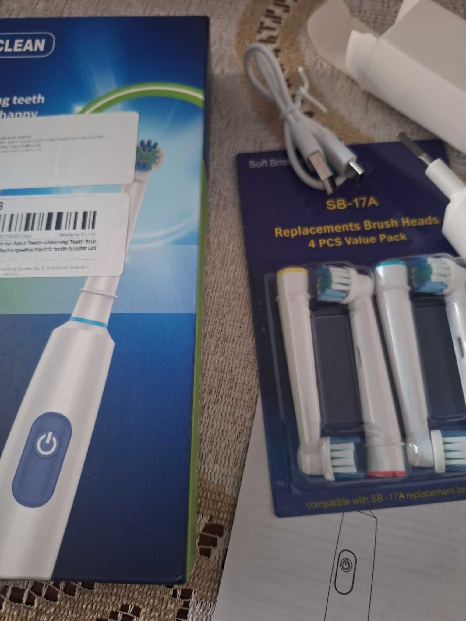 Obrotowa Soniczna szczoteczka do zębów – odpowiednik Oral-b - nowa