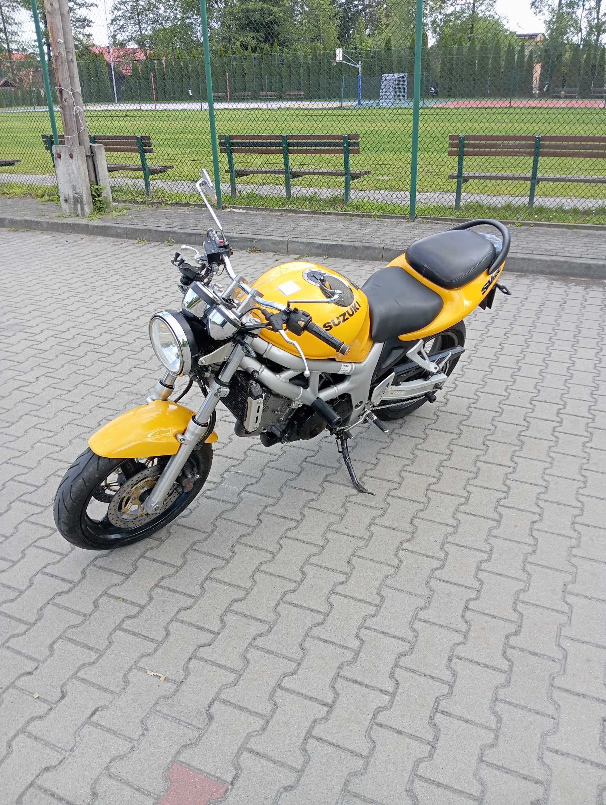 Suzuki SV 650 N doinwestowany przygotowany do sezonu
