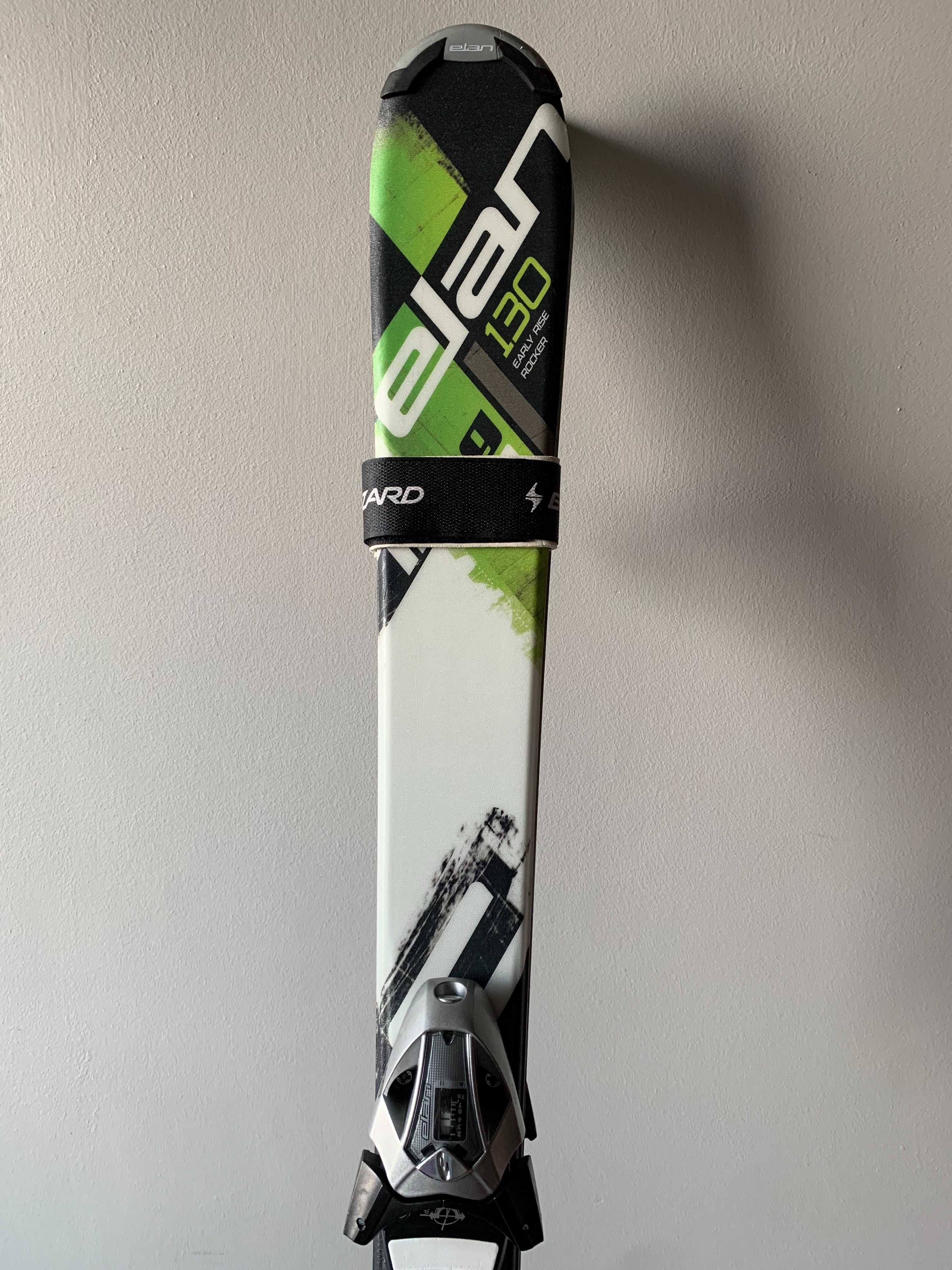 NARTY ELAN PRO MAG EarlyRiseRocker 130 cm + WIĄZANIA ELAN EL 7.5