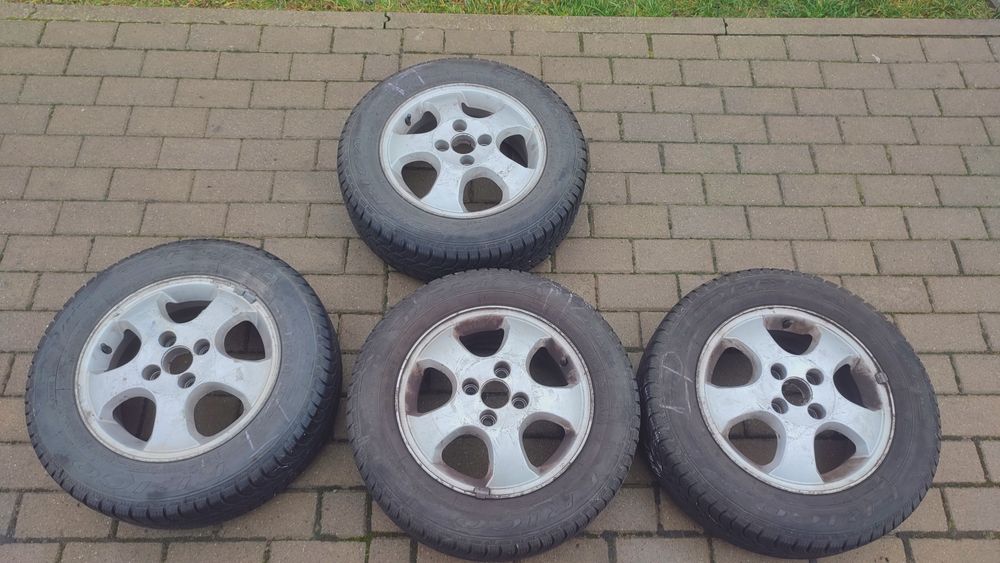 Koła zimowe 14 cali Opel 4x100 alufelgi, opony