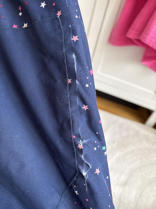 110 H&M kombinezon zimowy przejsciowy dla dziewczynki