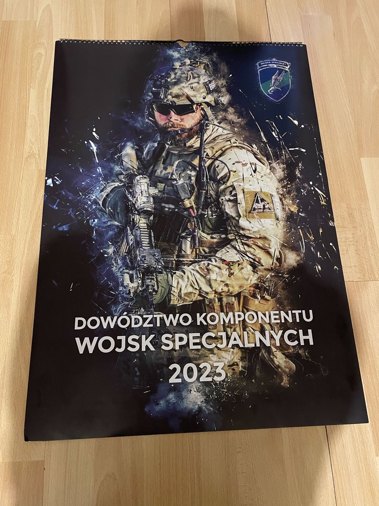 Kalendarz ścienny Wojsk Specjalnych na 2023 rok