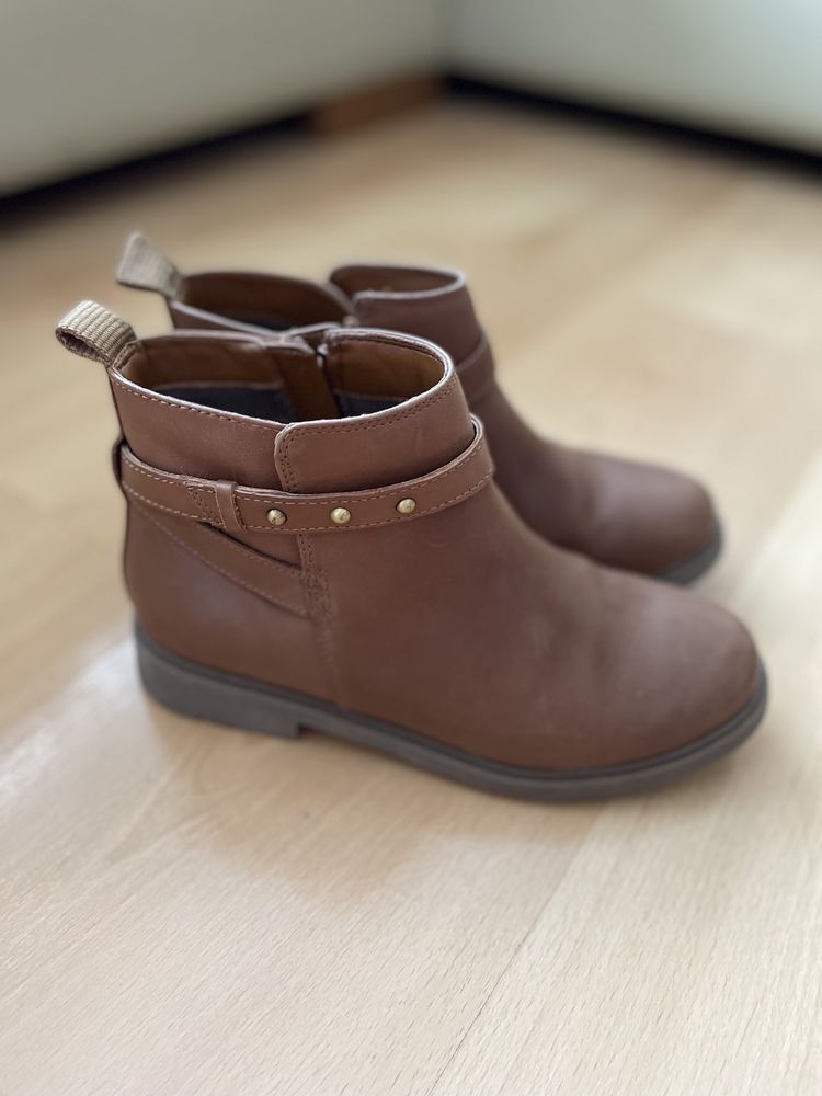 Botas Pele de menina, tam. 34 da Clarks