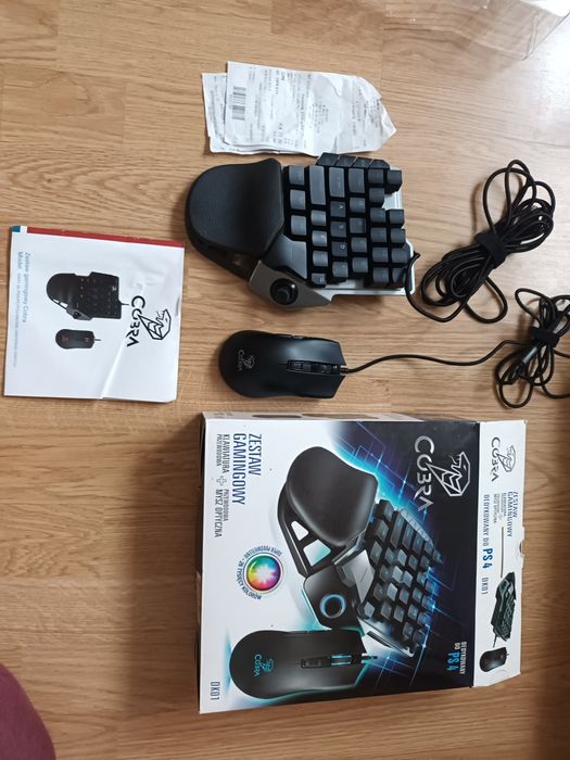 Zestaw gamingowy Cobra DK01 klawiatura Mysz gwarancja