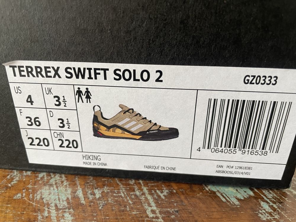 Adidas TERREX SWIFT SOLO 2 buty trekkingowe rozm. 36