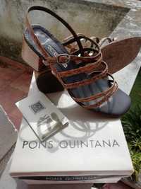 Sandálias em pele - 38 - da prestigiada Pons Quintana