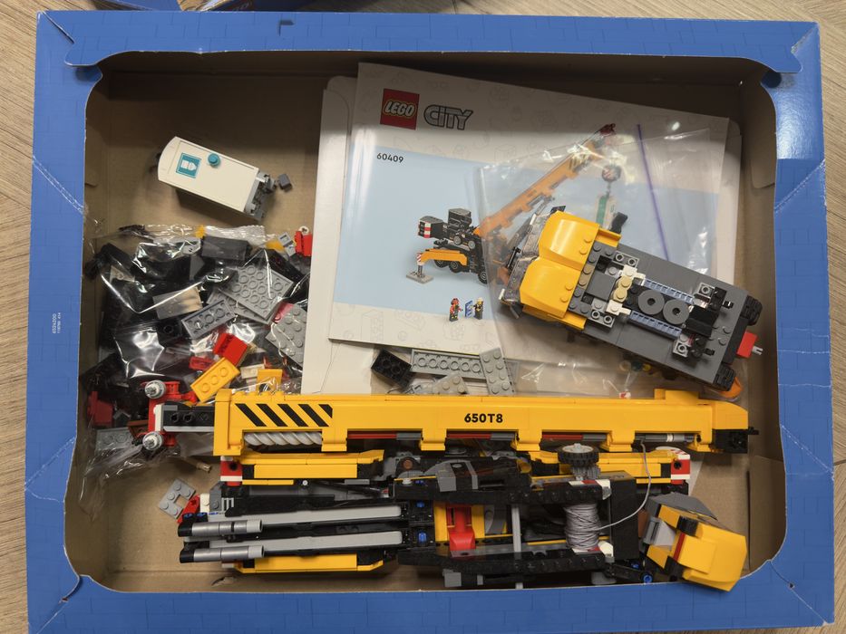 Lego City 9+, мобільний будівельний кран