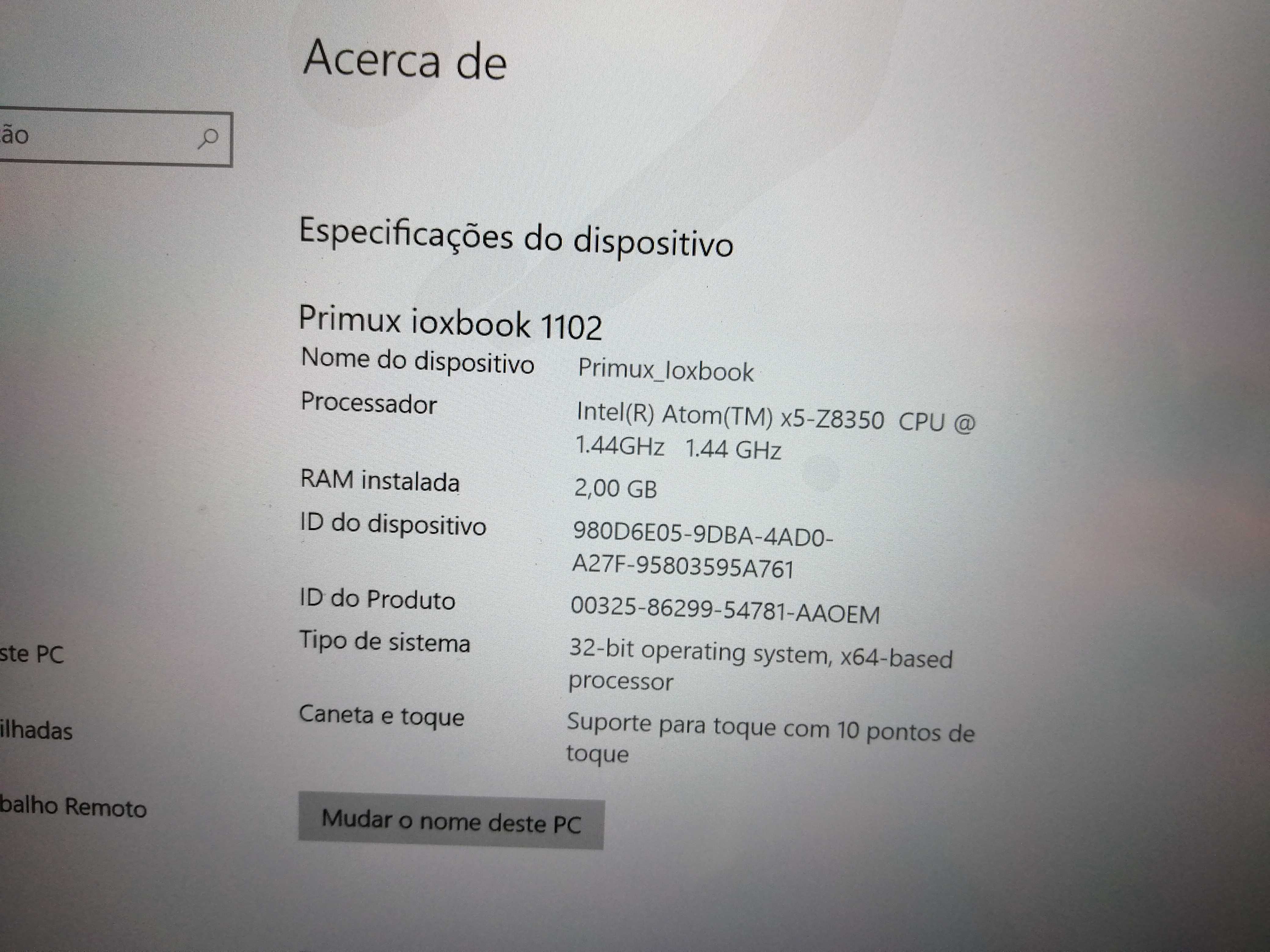 Portatil Primus Ioxbook